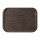 Roltex Melamin Fast-Food-Tablett Wenge 37,5 x 26,5cm