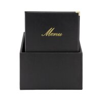 Securit Classic Lederset mit 20 Menükartenhaltern 4x...
