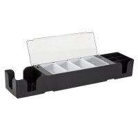 Bar-Organizer mit Beilagenbehälter