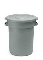 Großer Abfalleimer 80L rund von AmerBox –...