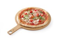 Pizzabrett mit Griff, HENDI, ø356x(H)6mm