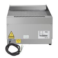 Gerippte Elektro-Grillplatte der Buffalo 600-Serie, 400 mm