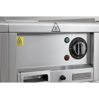 Gerippte Elektro-Grillplatte der Buffalo 600-Serie, 400 mm