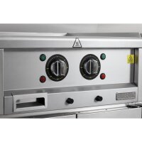 Elektrische Zweizonen-Grillplatte Der Buffalo 600-Serie, 600 Mm