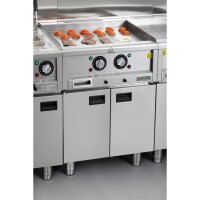 Elektrische Zweizonen-Grillplatte Der Buffalo 600-Serie, 600 Mm