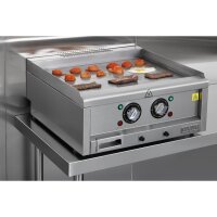 Elektrische Zweizonen-Grillplatte Der Buffalo 600-Serie, 600 Mm