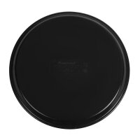 Cambro Camtread rundes rutschfestes Fiberglas Tablett schwarz 28cm