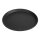 Cambro Camtread rundes rutschfestes Fiberglas Tablett schwarz 28cm