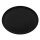 Cambro Camtread ovales rutschfestes Fiberglas Tablett schwarz 68,5x56cm