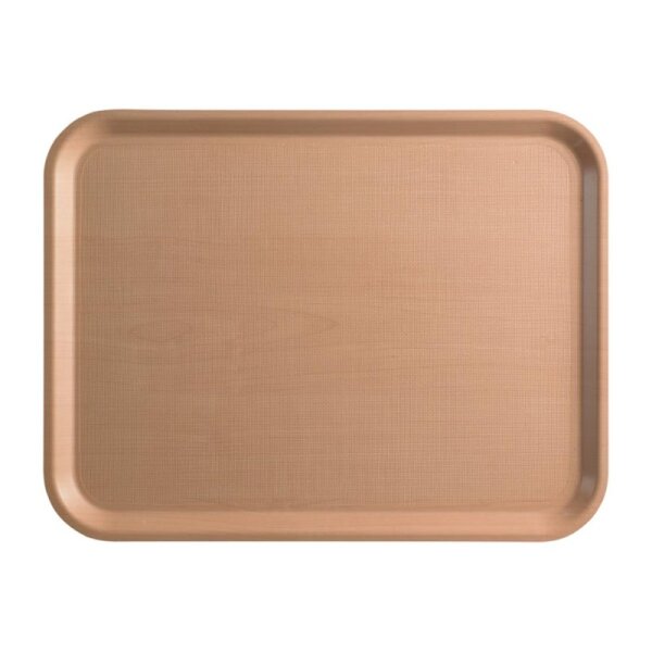 Cambro Mykonos laminiertes Serviertablett Birke 33x43cm