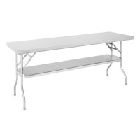 Edelstahl Arbeitstisch  klappbar 1830X760X780mm