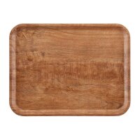 Cambro Madeira laminiertes Serviertablett braune Olive 43cm