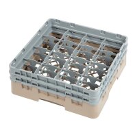 Cambro Gläserspülkorb beige mit 16 Fächern...
