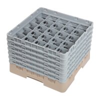 Cambro Gläserspülkorb beige mit 25 Fächern...