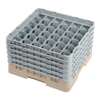 Cambro Gläserspülkorb beige mit 36 Fächern...