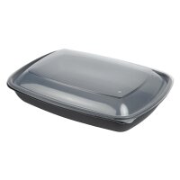 Fastpac große rechteckige Lebensmittelbehälter 1350 ml 150 Stück