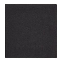Fiesta Recyclable Cocktailservietten schwarz 24cm (4000...