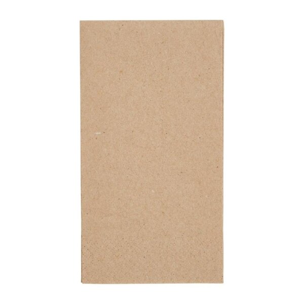 Fiesta Recyclable Lunchservietten 1/8 recyceltes Kraftpapier 33cm (2000 Stück)