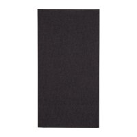 Fiesta Recyclable Dinner-Servietten 1/8 schwarz 40cm...