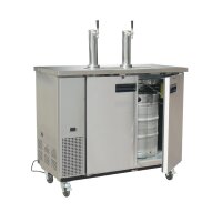 Polar Bierfasskühler mit 2 Zapfhähnen -...