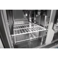 Polar G-Serie 3-türige Pizzakühltheke mit Vitrine 436L