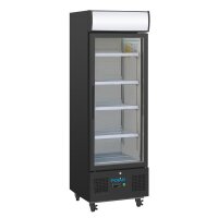 Polar Glastürkühlschrank mit 218 Liter -...