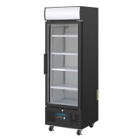 Polar Glastürkühlschrank mit 218 Liter -...