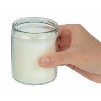 Bolsius Starlight Kerzen im Glas klar (8 Stück)