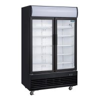 Polar Glastürkühlschrank mit 950 Liter - 2...