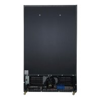Polar G-Serie Kühlvitrine mit mit Schiebetüren und Leuchtkasten 950Ltr Schwarz