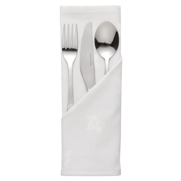 Mitre Luxury Luxor Servietten weiß 55cm