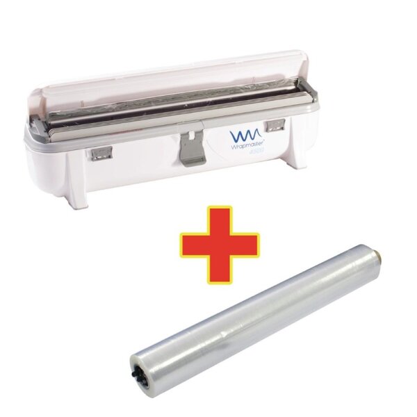 Sonderangebot Wrapmaster 4500 Abroller und 3 x 300 m Frischhaltefolie
