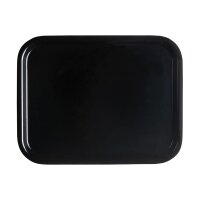 Cambro Capri Tablett, glatte Oberfläche, Schwarz,...