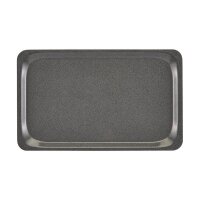 Cambro Capri Tablett, glatte Oberfläche, Anthrazit,...
