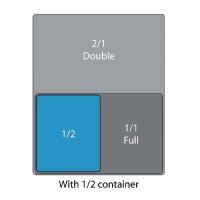 Cambro Polycarbonat GN 1/2 Behälter 100mm