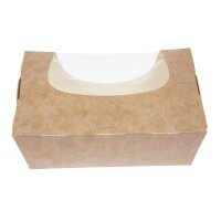 Colpac Zest Kompostierbare Salatboxen mit Sichtfenster 825ml