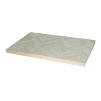 Bolero rechteckige Tischplatte im Chevron-Design, 1100 mm...