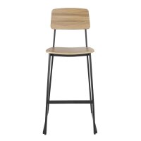 Bolero Beaufort Hochhocker aus Holz für den...