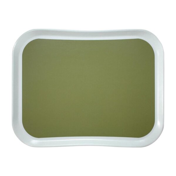 Cambro Versa Lite Century Fun Polyester Tablett salbeigrün 43cm