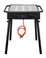 HENDI Profi-Gasgrill 9,5 kW – Mobiler Gastro-Grill...