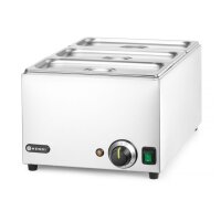 Hendi Bain-Marie komplett mit 3xGN1/3 Behälter mit...