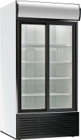 KBS Glastürkühlschrank mit 2 Schiebetüren...