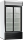 KBS Glastürkühlschrank mit 2 Schiebetüren 1068 Liter 1103x820x2001 mm weiß 230V