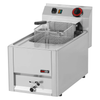 KBS Fritteuse mit Ablasshahn und Kaltzone - 8 Liter,...