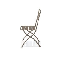 Breeze Klappstuhl Metall Cappuccino - für Gastronomie & Außenbereiche