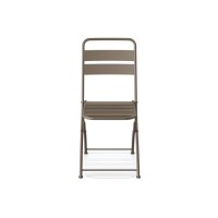 Breeze Klappstuhl Metall Cappuccino - für Gastronomie & Außenbereiche