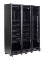 Combisteel Kühlschrank mit 3 Glastüren und 15...