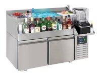 Kühltisch 2 Türen Mit Cocktail-Bar-Station