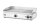 Grillplatte 1/3 gerillt, HENDI, Kitchen Line, 220-240V/3500W, 697x474x(H)241mm