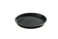 Serviertablett rund mit hohem Rand, HENDI,...